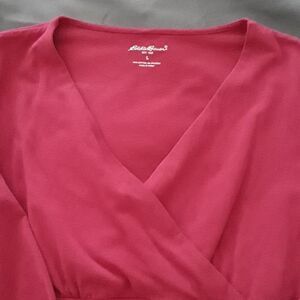 Eddie Bauer long sleeve casual shirt Large